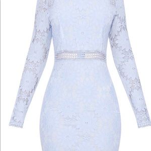 PRETTY LITTLE THING Powder Blue Dress; US Size 6